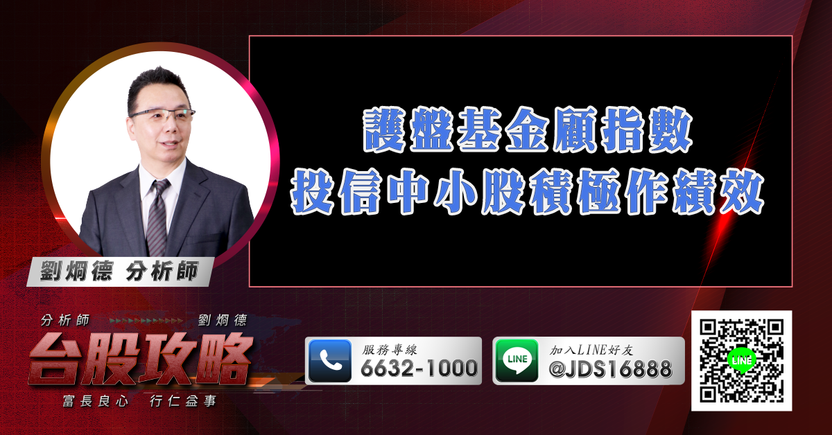 護盤基金顧指數 投信中小股積極作績效 (圖)